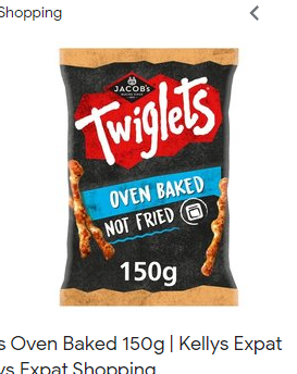 Jacob's Twiglets 150g