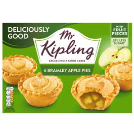 Mr Kipling Bramley Apple Pies 6pk