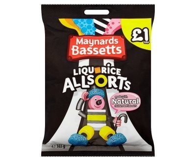 Bassets Liquorice Allsorts Pouch 190g