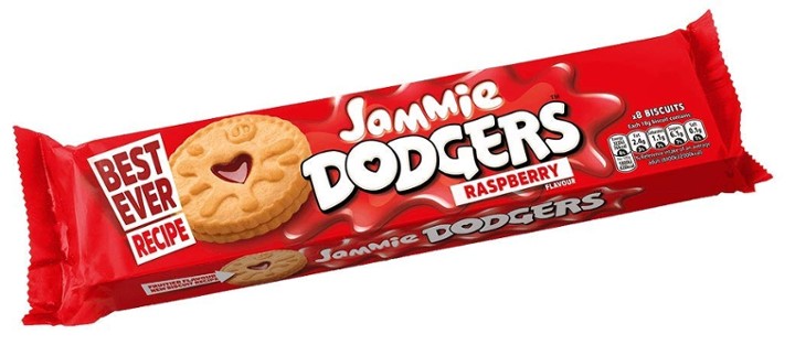 Burtons Jammie Dodgers Raspberry 140g