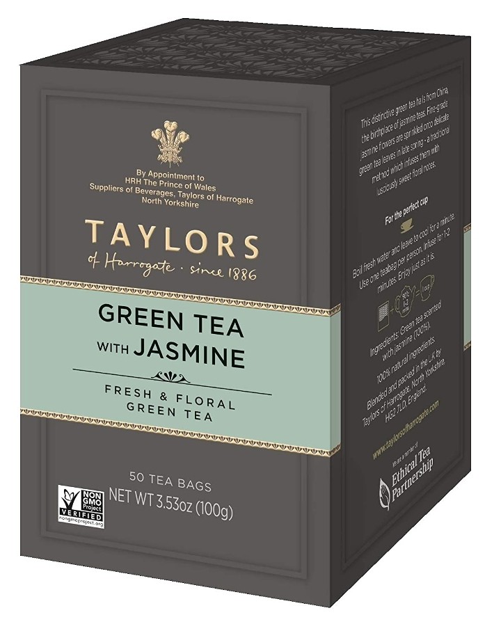 Taylors Green Tea w Jasmine - Box of 20 Bags