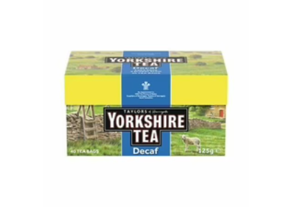 Yorkshire Decaf 40 Tea Bags