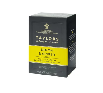Taylors Lemon & Ginger Tea Bags