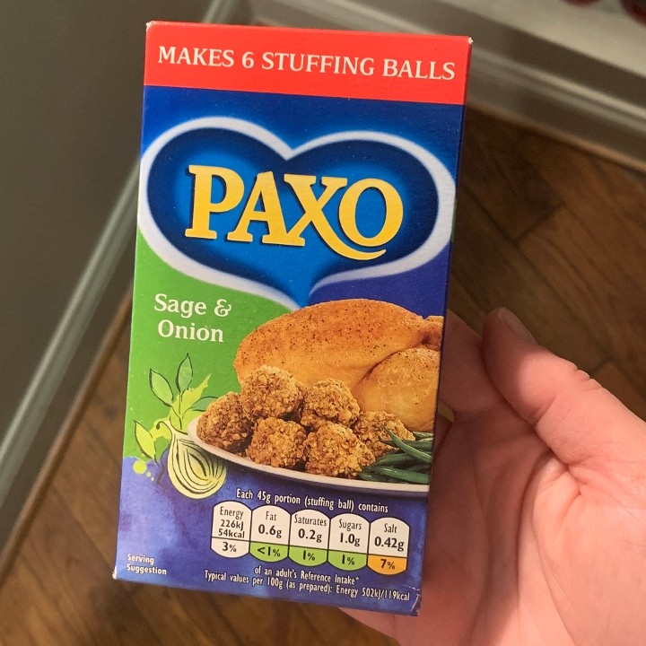 Paxo Sage & Onion Stuffing 85g