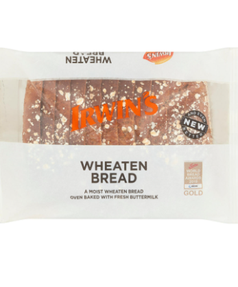Irwins Irish Wheaten Bread 450g