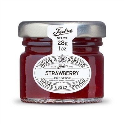 *Mini 1oz Jar of Tiptree Strawberry Preserves