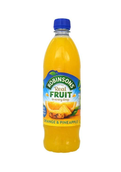 Robinsons Cordial Orange & Pineapple (No Sugar Added) 1 liter