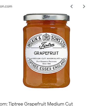 Tiptree Grapefruit Medium Cut Marmalade 340g