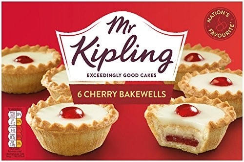 Mr Kipling Cherry Bakewell 6 Pack