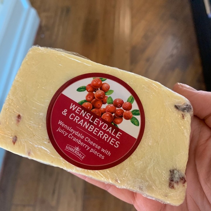 Cheese - English Cranberry Wensleydale 6 oz