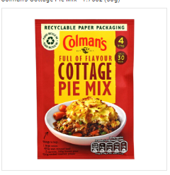 Colman's Cottage Pie Packet 45g