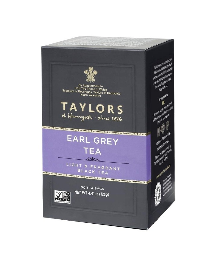 Taylors Earl Grey Tea Bags - Box of 20