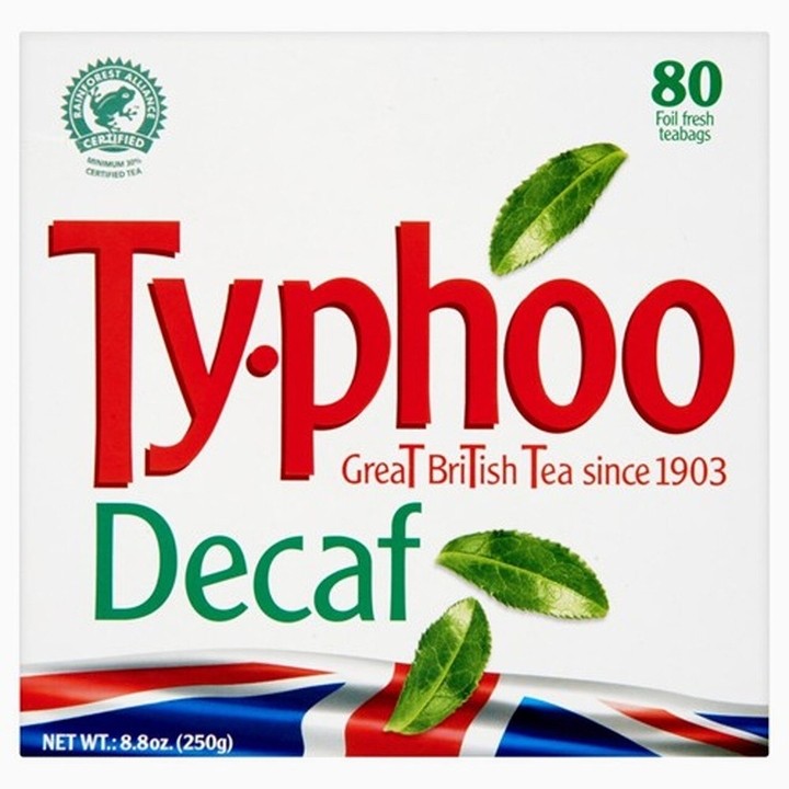 Typhoo Decaf Bags 80
