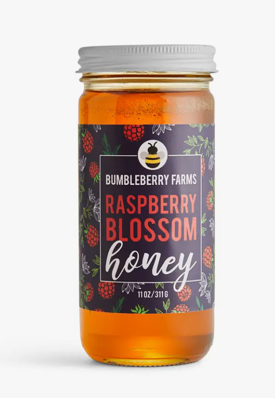 Bumbleberry Farms Blossom Honey Raspberry
