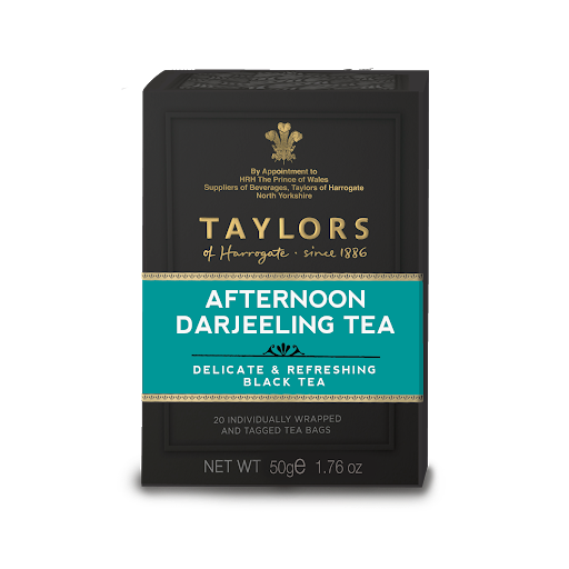 Taylors Afternoon Darjeeling Tea Bags - Box of 20