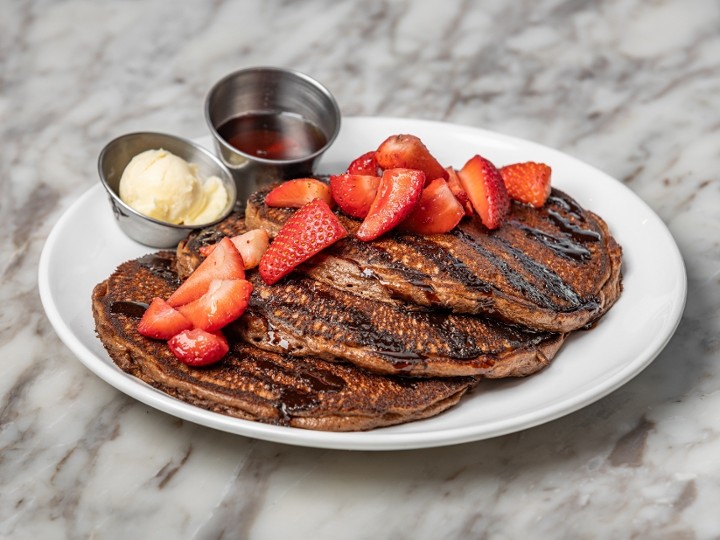 Double Chocolate Pancakes