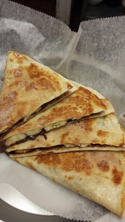 Nutella Banana Quesadilla