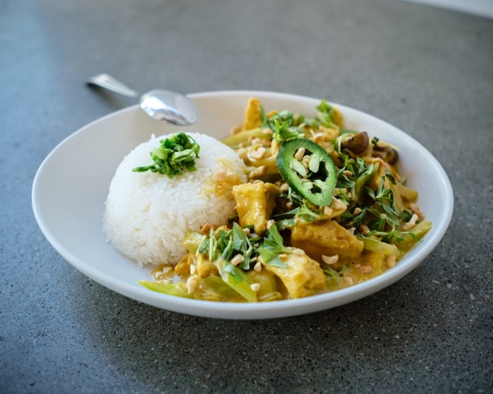 Tofu Curry Dau Hu Xao Lan