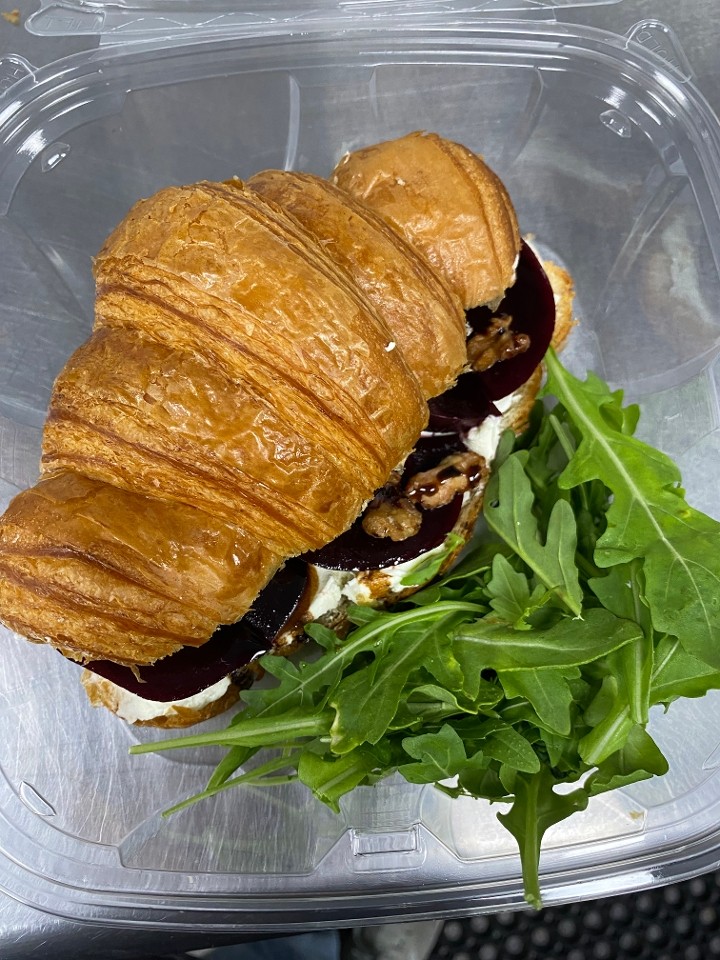 Goat Cheese Croissant Sandwich
