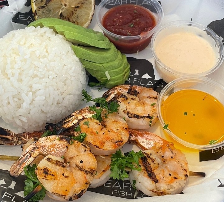 Grilled Shrimp Plate - Small 6pcs
