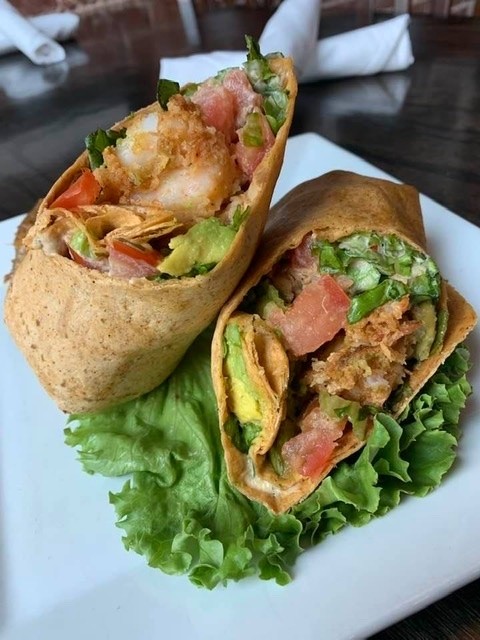 Cajun Shrimp Wrap