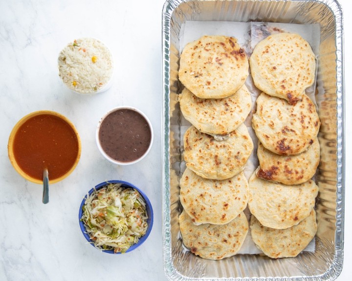 15 Pupusas Family Meal