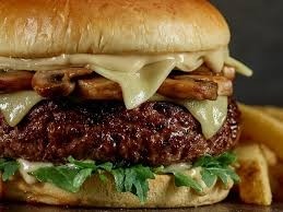 Mushroom Swiss Burger