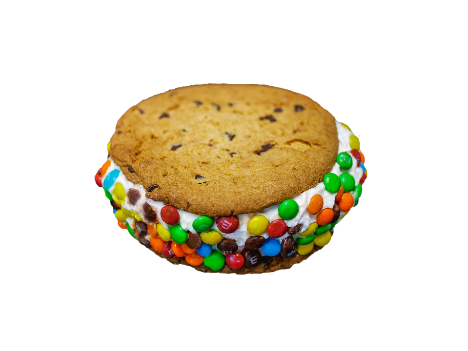 M&M Colossal Cookie Sandwich