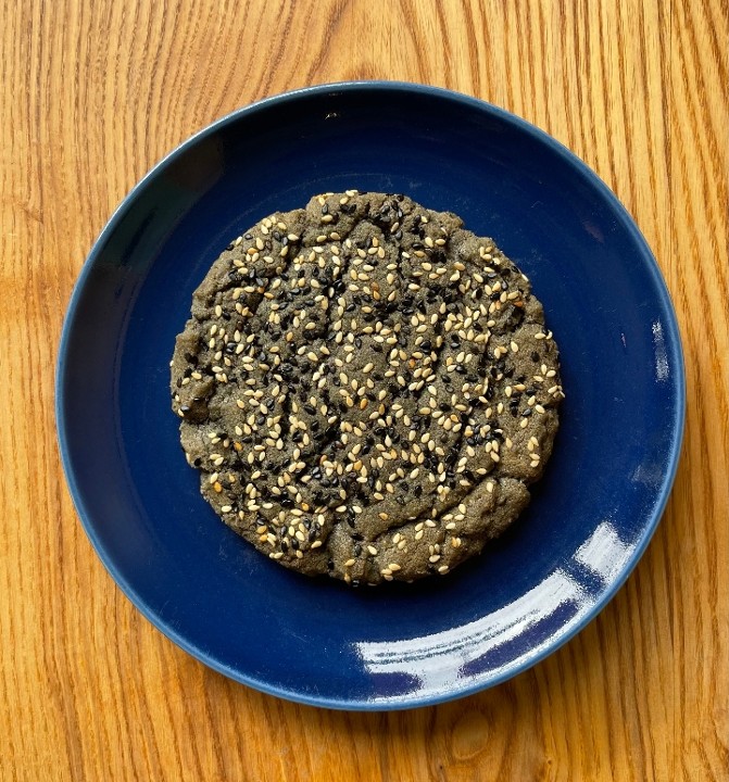 Black Tahini Brown Butter Cookie