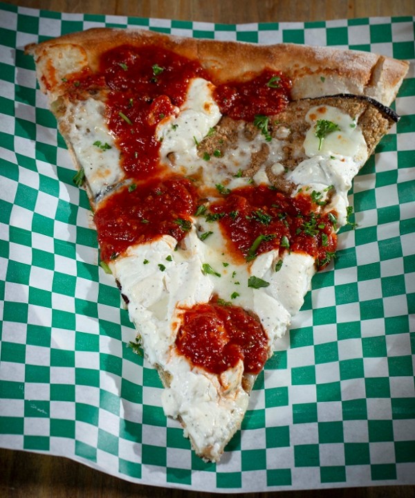 20" EGGPLANT PARMAGIANA PIZZA