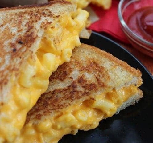 Mac Attack Grilled Cheese