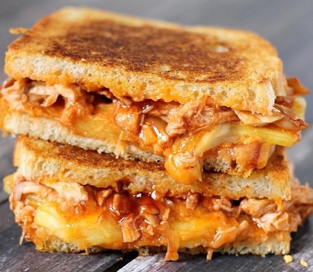 BBQ Chik Grilled Cheese