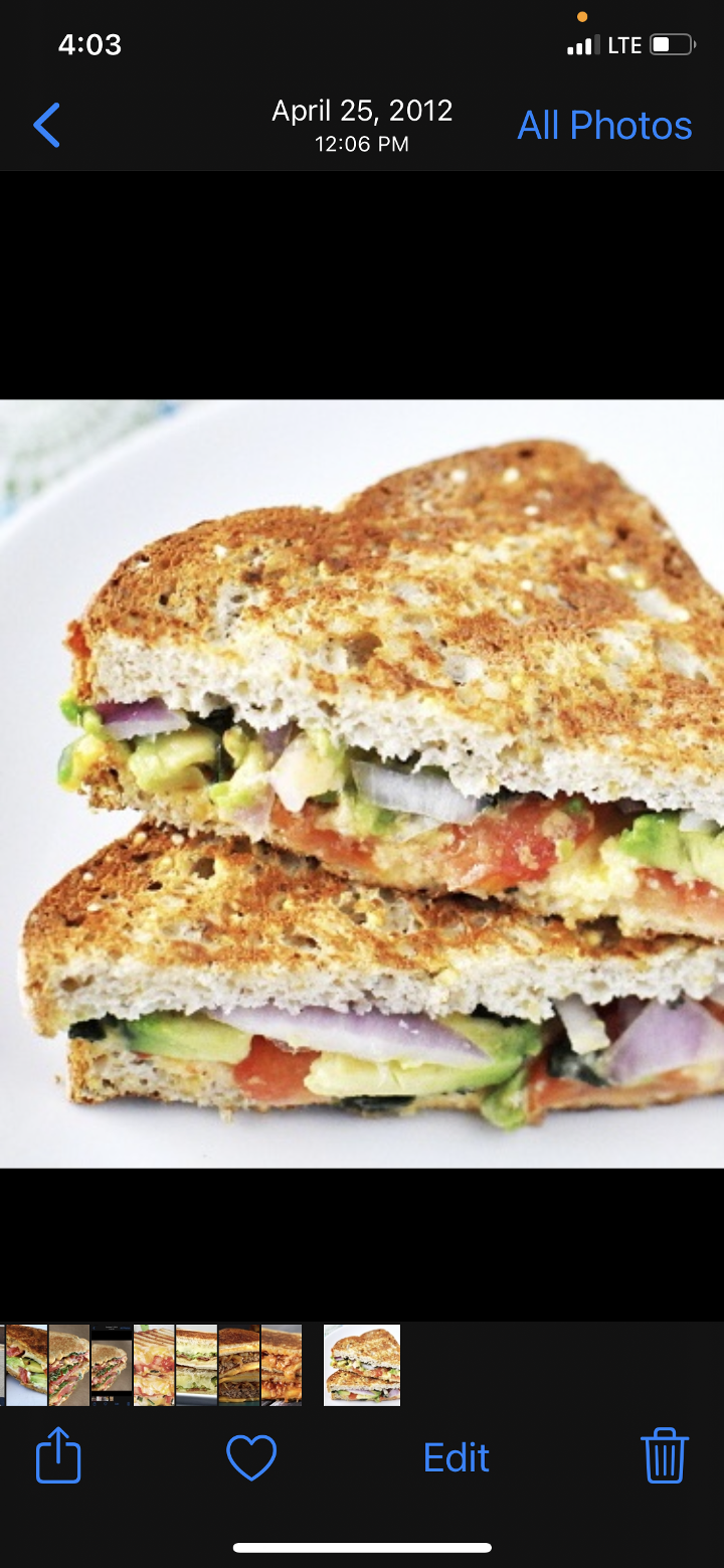 Veggie Grilled Cheese