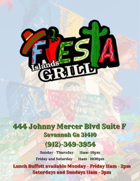 Islands Fiesta Grill 444 Johnny Mercer Boulevard