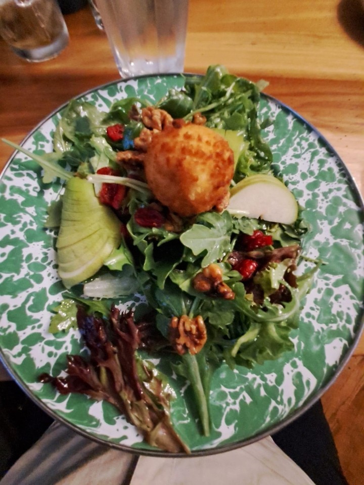 Pear Goat Cheese Salad
