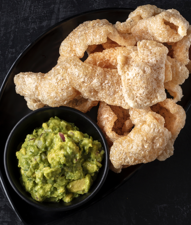 CHICHARRONES WITH GUACAMOLE