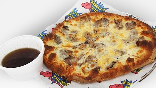 French Dip  Pizza