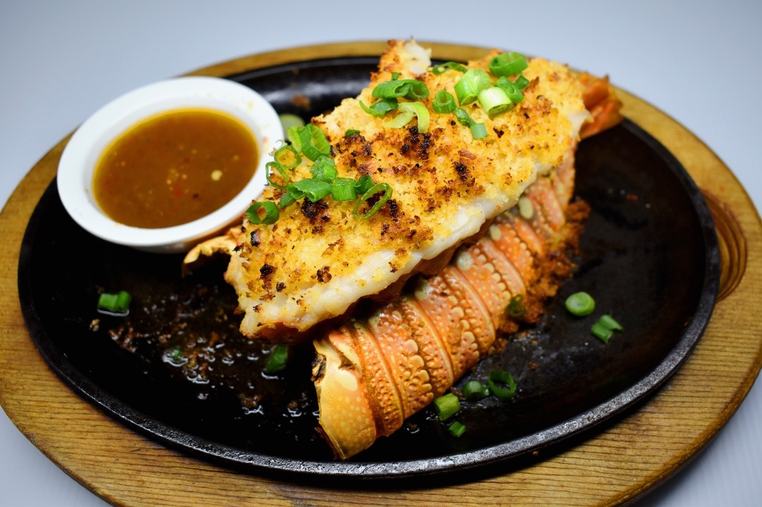 Baked Lobster Tail "Goong Mang Korn"