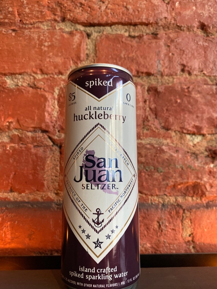 San Juan Huckleberry Seltzer