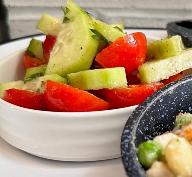 Cucumber Tomato Salad