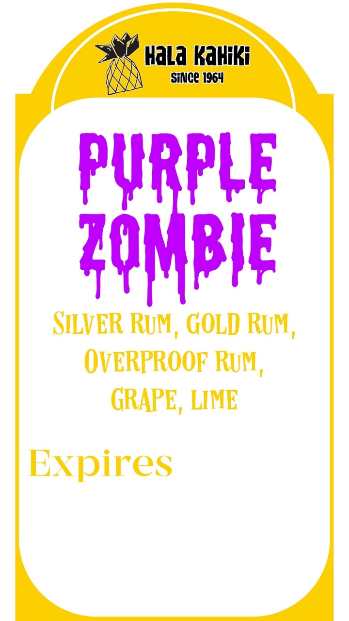 Purple Zombie (2 per)
