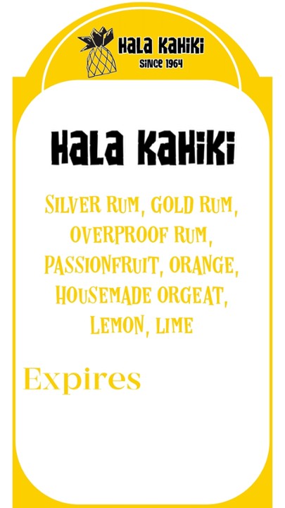 Hala Kahiki (2 per)