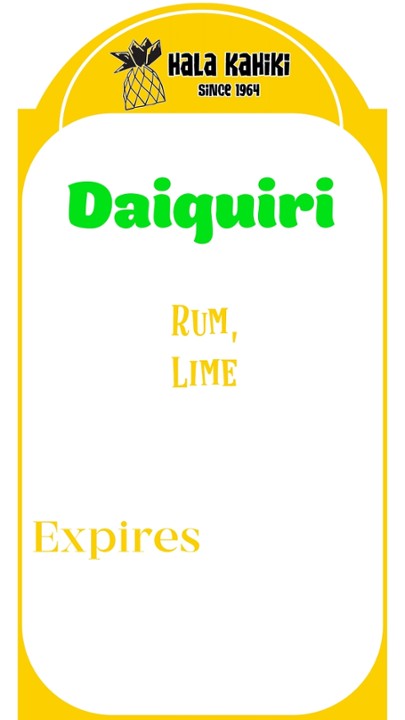 Daiquiri (3 per)