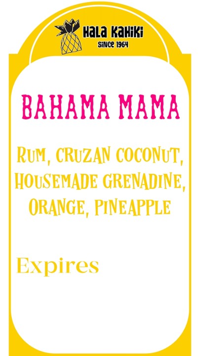 Bahama Mama (2 per)