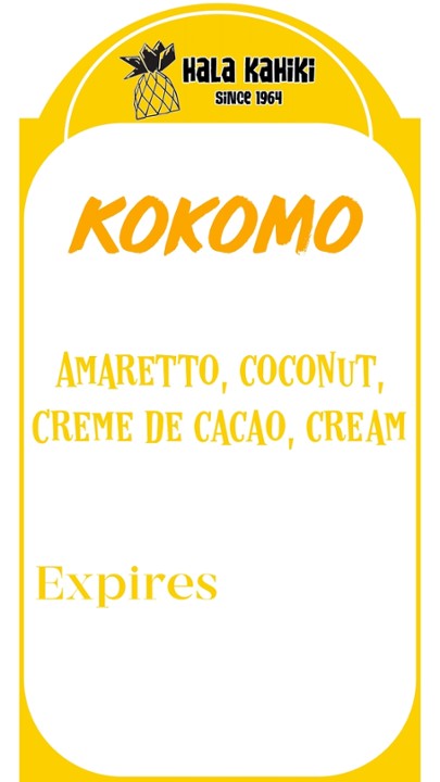 Kokomo (2 per)