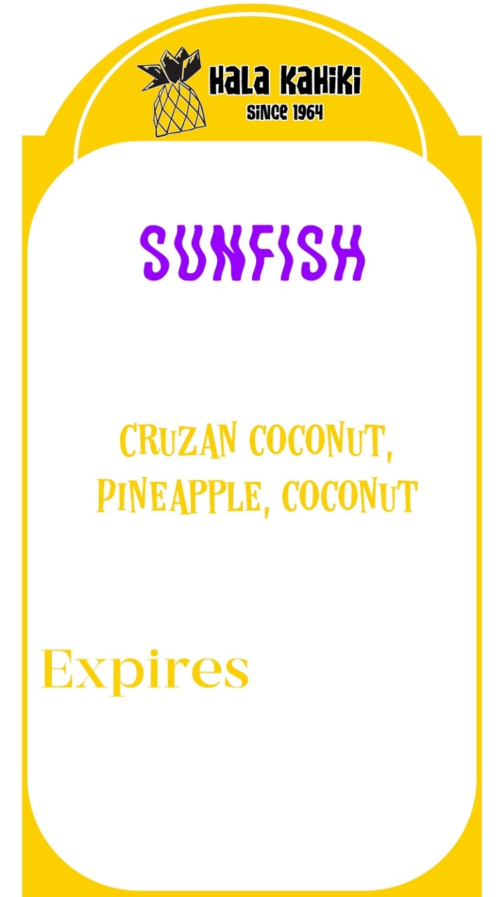 Sunfish Martini (2 per)