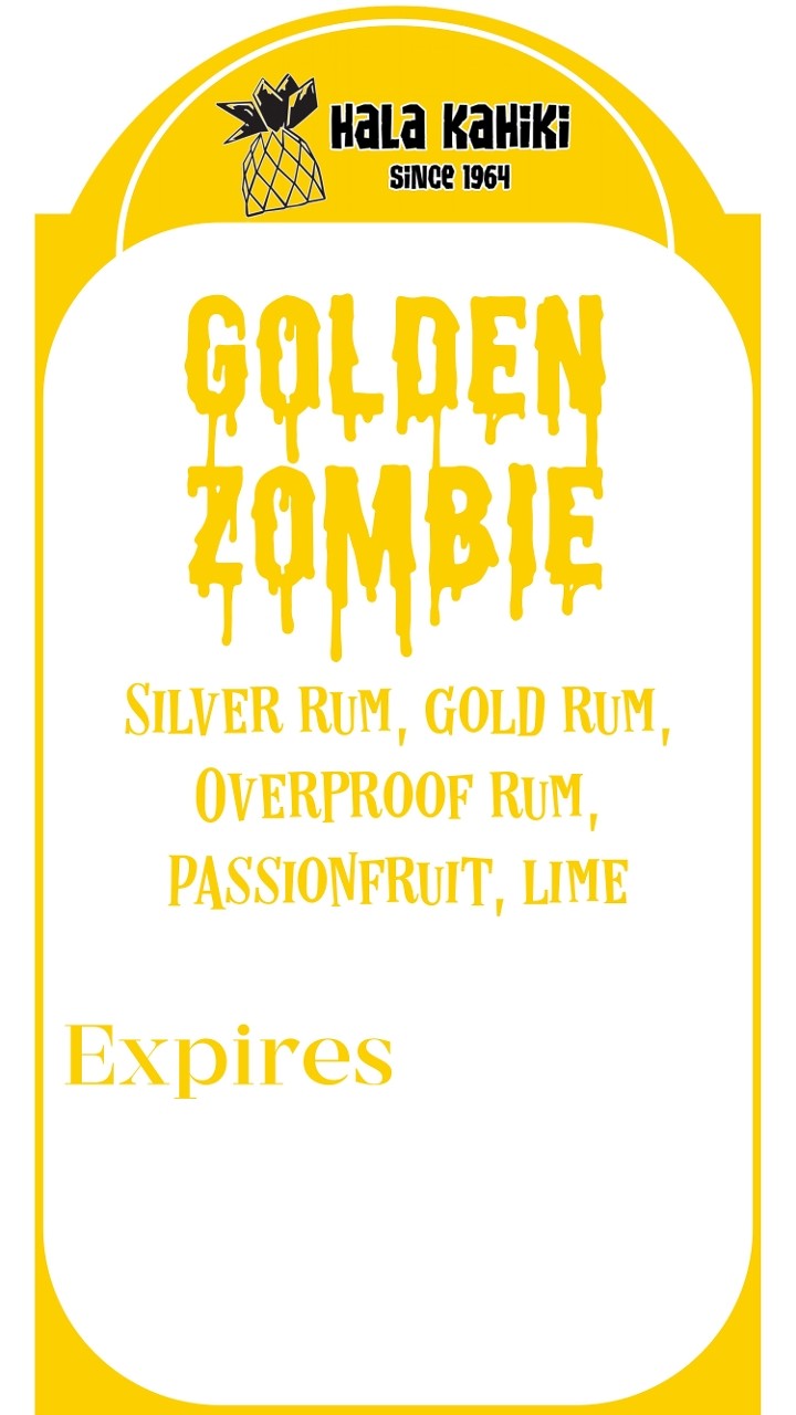 Golden Zombie (2 per)