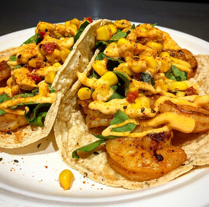 Adobo Shrimp Tacos