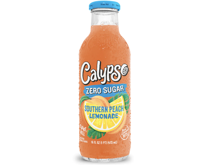 Calypso - [zero sugar] Southern Peach Tea Lemonade [16oz]