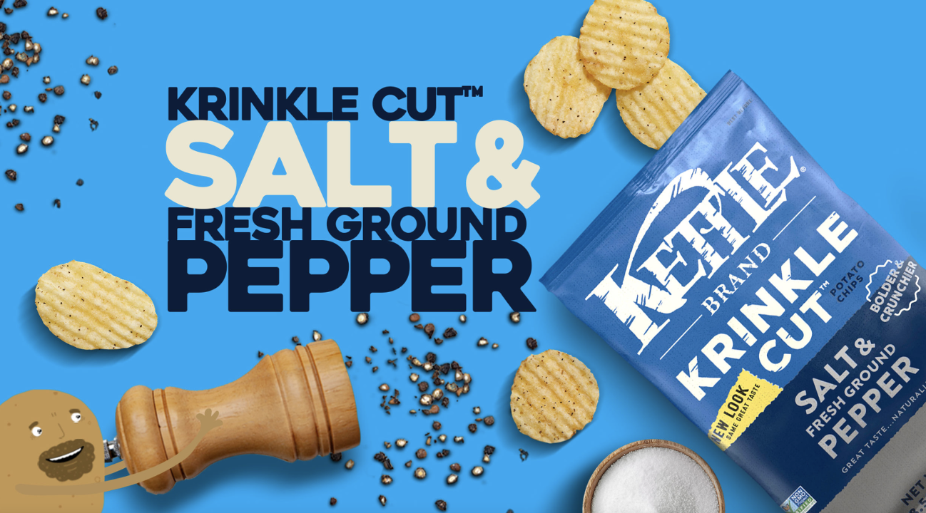 Chips [Krinkle Cut Salt + Pepper] - 2oz